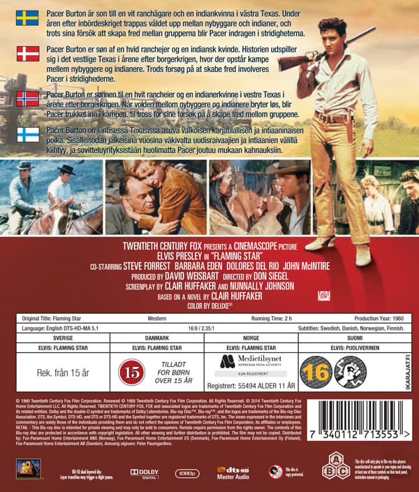 Flaming Star (Elvis Presley) (Blu-ray)