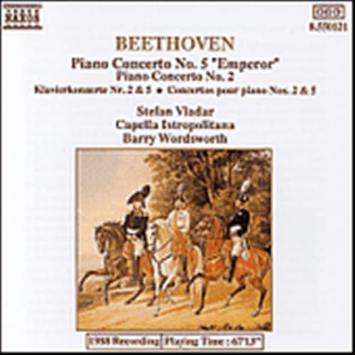 Beethoven: Pianokonsertot 2 & 5 (CD)