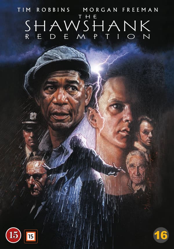 Avain pakoon (Stephen King) / The Shawshank Redemption (DVD)