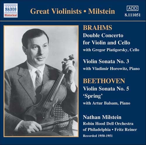 Brahms: Kaksoiskonsertto (Milstein) (CD)
