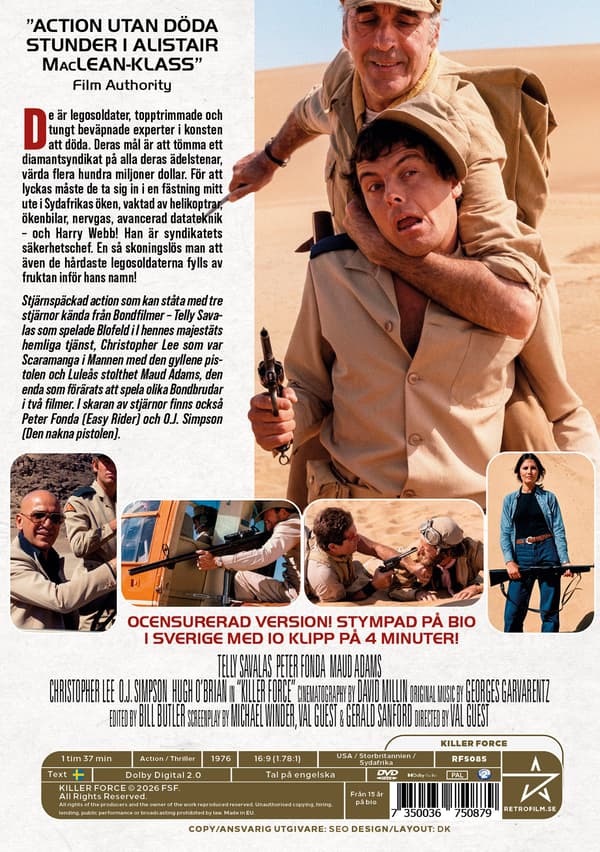 Killer Force (DVD / Restored Uncut Version)