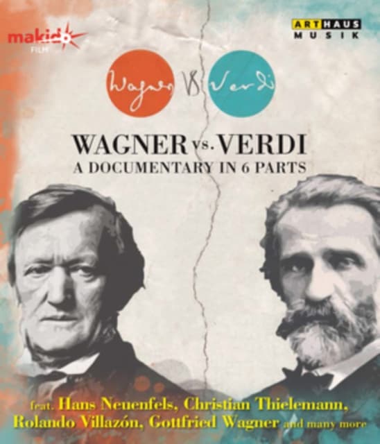 Wagner Vs. Verdi - Dokumentti (Blu-ray)