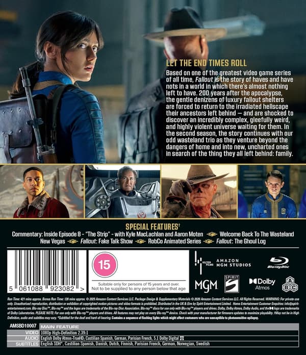 Fallout: Sæson 2 (3 Blu-ray)