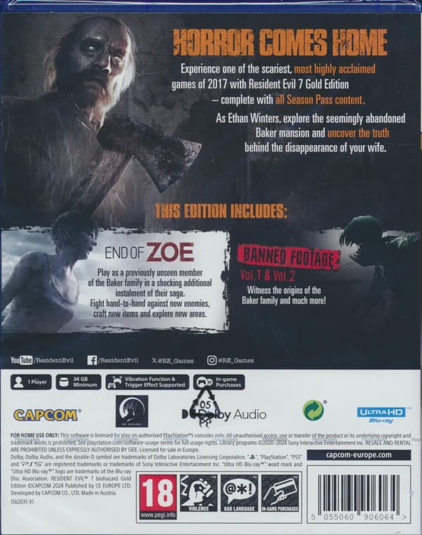 Resident Evil 7 Gold Edition