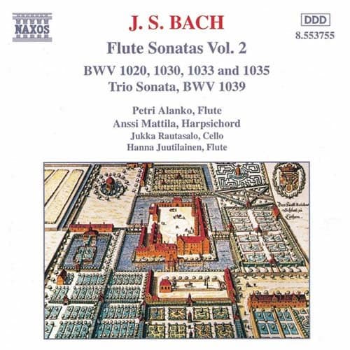 Bach: Fløjtesonater Vol 2 (CD)