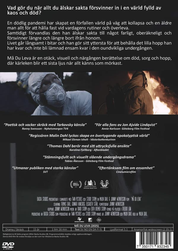 Må du leve (DVD)