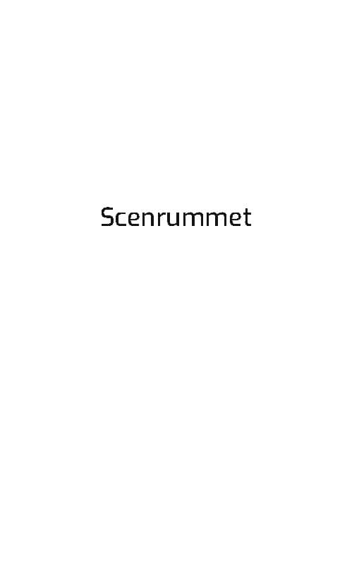 Näyttämötila (Kirja / Nidottu)