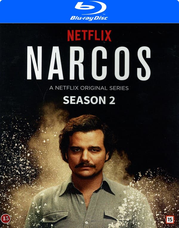 Narcos: Säsong 2 (3 Blu-ray)
