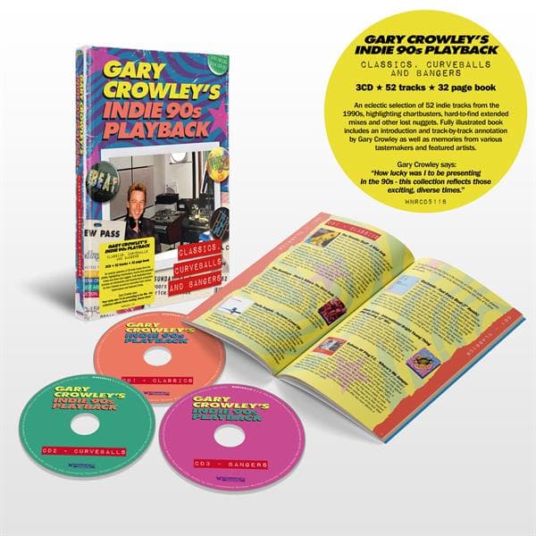 Gary Crowleys Indie 90'er playback klassikere (3 CD)
