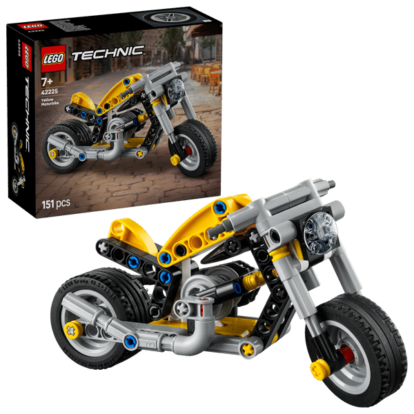 LEGO - Technic - Yellow Motorbike