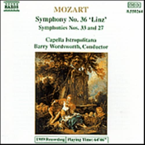 Mozart: Symfonier 36 / 33 / 27 (CD)