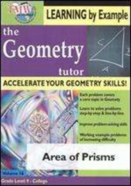 Geometry Tutor: Area of Prisms (DVD)