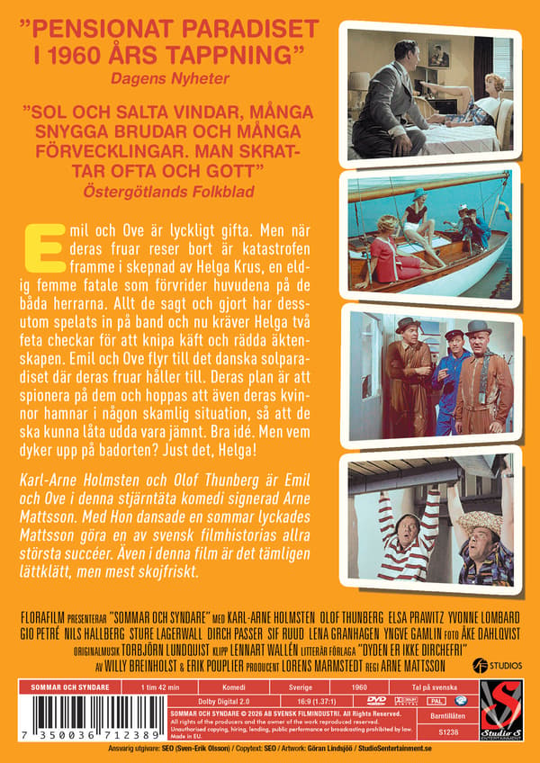 Sommar och Syndare (DVD)