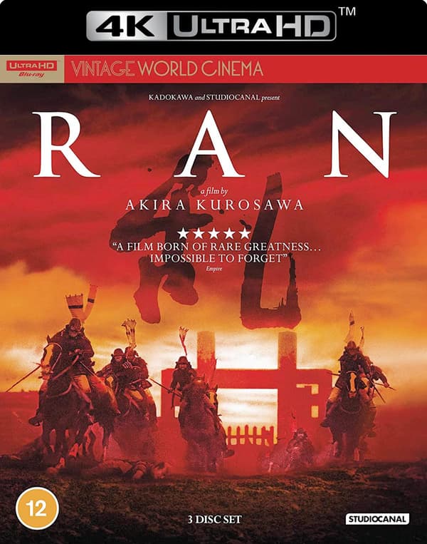 Ran (4K UHD + 2 Blu-ray)