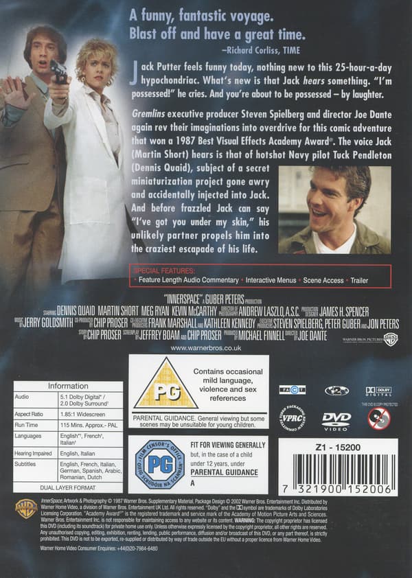 24-timers jagten / Innerspace (DVD)