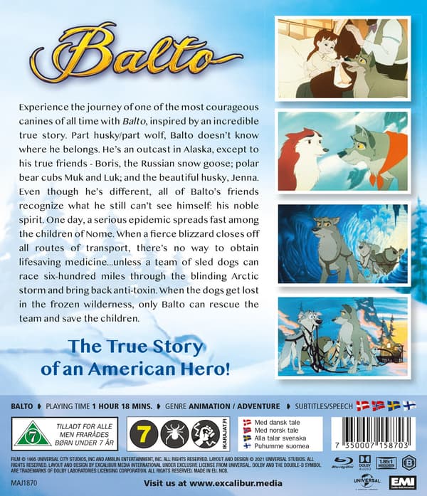 Balto 1 (Blu-ray)