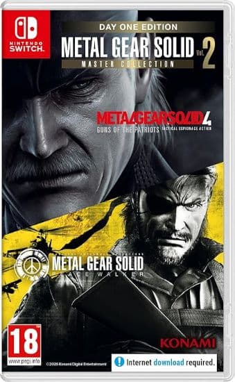 Metal Gear Solid Master Collection Vol 2 (Day O (Switch)