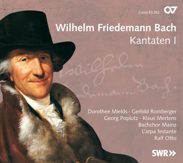 Bach WF: Kantater bind 1 (CD)