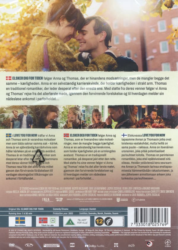 Elsker dig for tiden (DVD)