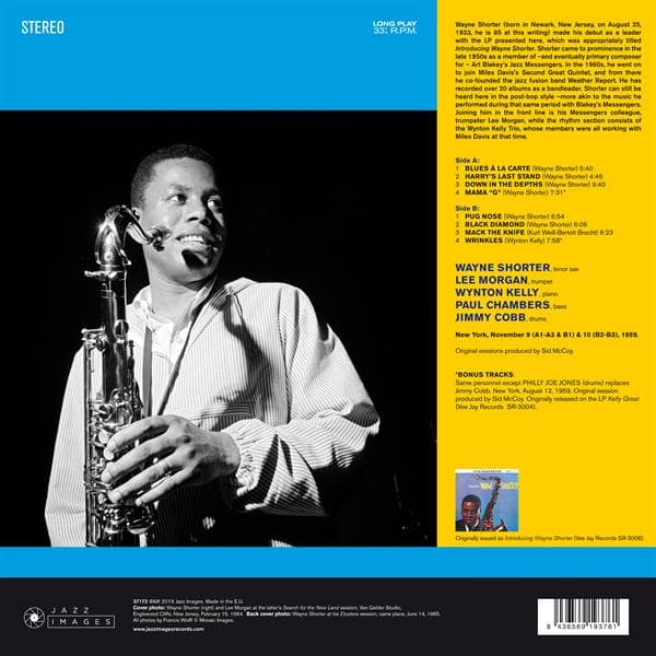 Shorter Wayne: Introducing Wayne Shorter (Vinyl LP)