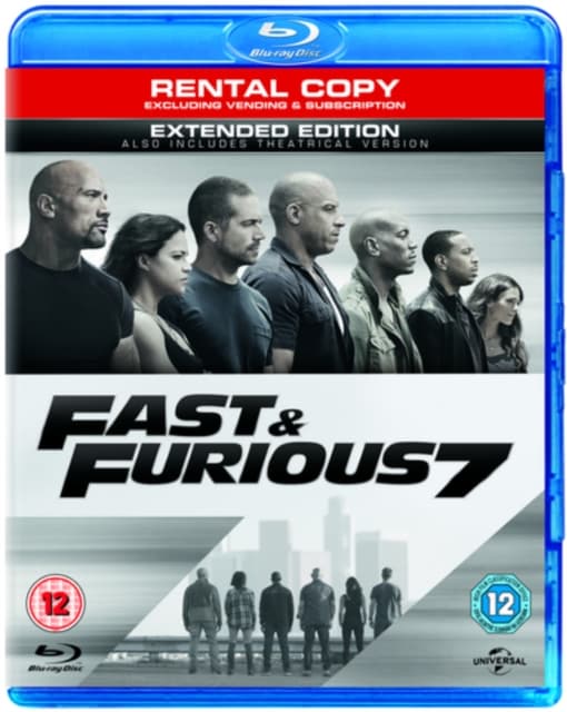 Fast & Furious 7 - Extended Edition (Blu-ray)