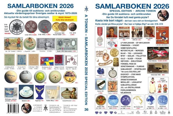 Samlarboken 2026 - Nr 36 (Bok / Häftad)