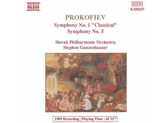 Prokofiev: Symfonier 1 & 5 (CD)