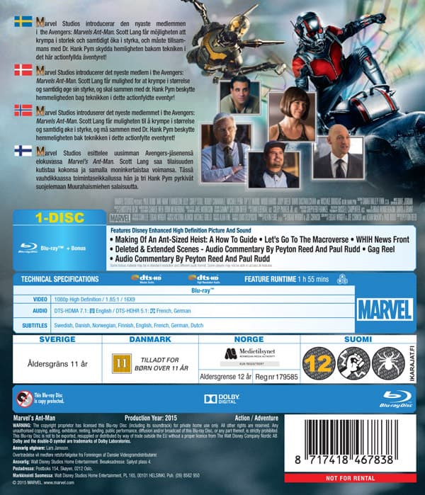 Ant-Man (Blu-ray)