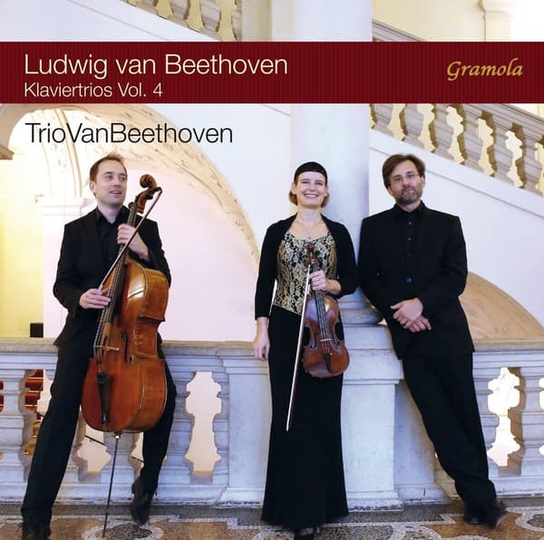 TrioVanBeethoven: Bach Klavertrioer Vol 4 (CD)