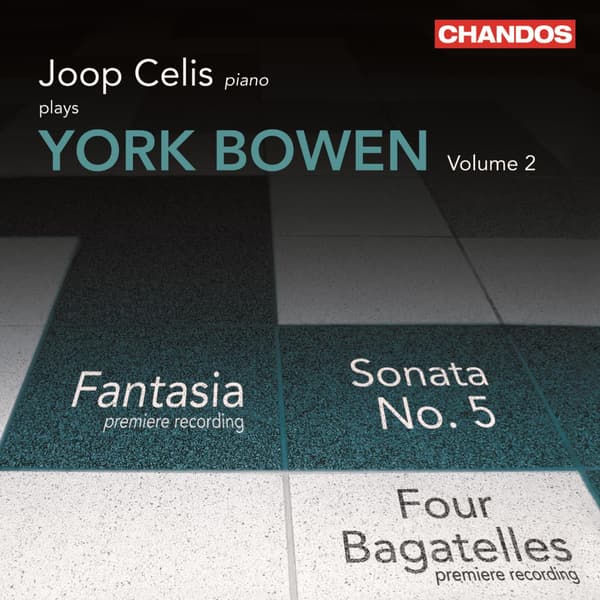 Bowen York: Pianomusiikkia Vol 2 (Joop Celis) (CD)