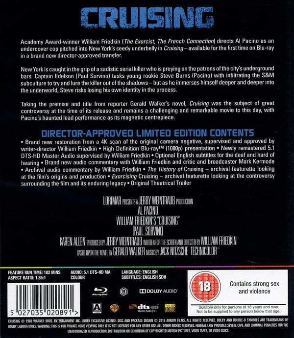 Cruising (Blu-ray)