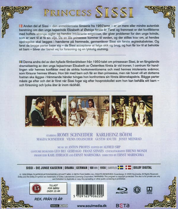 Prinsesse Sissi 2: The Young Empress (Blu-ray)