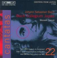 Bach: Kantaatit Vol 22 (CD)