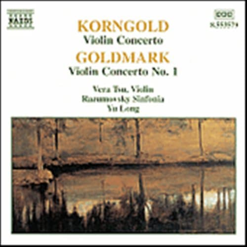 Korngold/Goldmark: Violinkoncerter (CD)