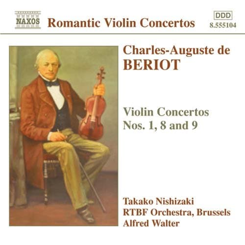 Beriot Charles-Auguste: Viulukonsertot 1/8/9 (CD)