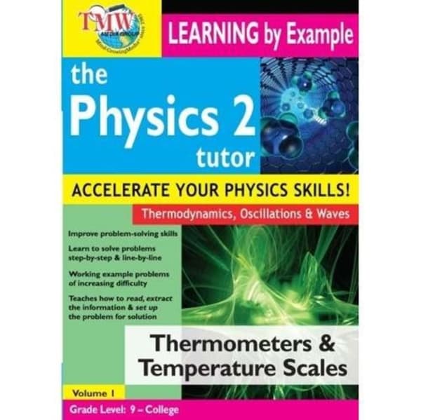 Physics Tutor: Termometre og temperaturskala (DVD)