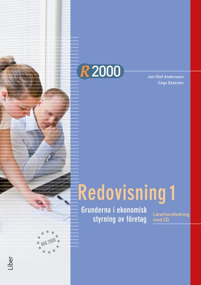 R2000 Redovisning 1 Lärarhandledning Med CD (Bok / Spiral)
