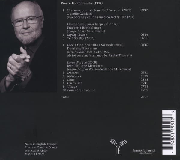 P. Bartholomee: Soli (CD)