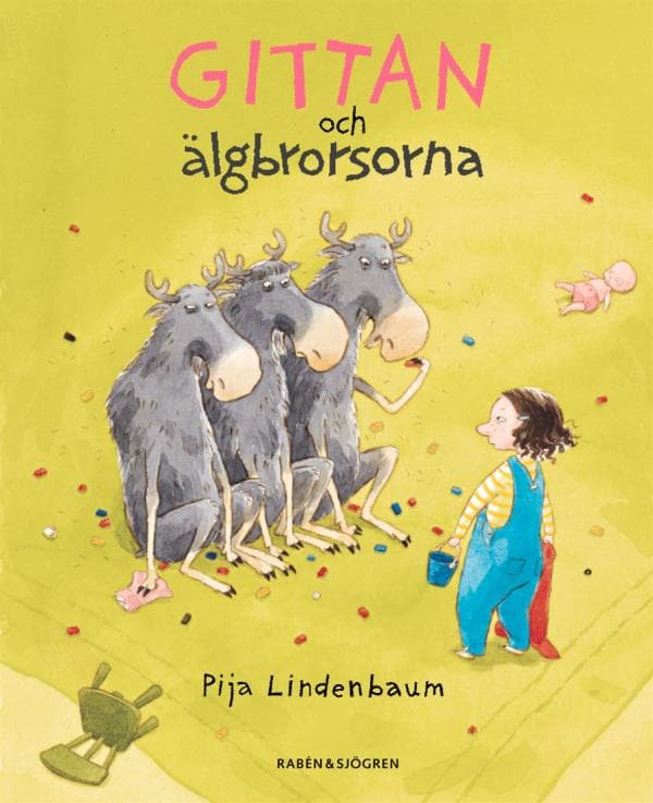 Gittan Och Älgbrorsorna (Bok / Kartonnage)