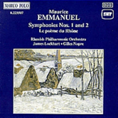 Emmanuel Maurice: Symphony 1 & 2 (CD)