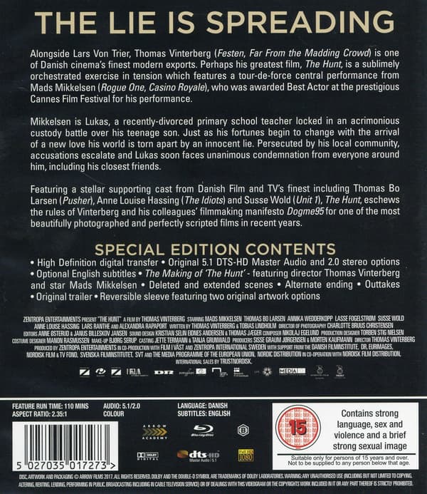 The Hunt / Jagten (Blu-ray)