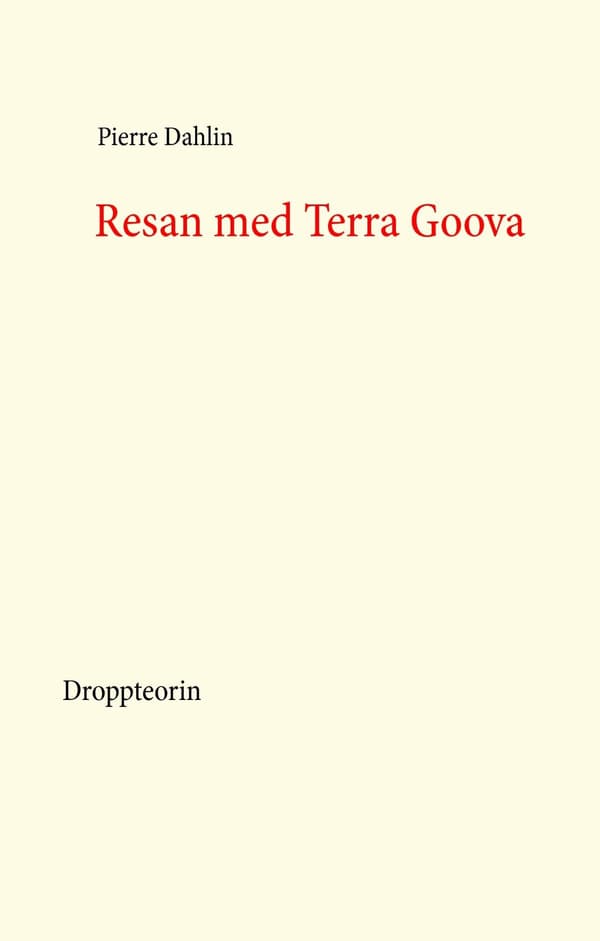 Matka Terra Goovan kanssa (Kirja / Kovakantinen)