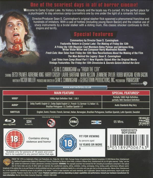 Perjantai 13. / Friday the 13th (Blu-ray)