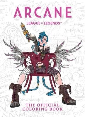 Arcane- The Official Coloring Book (Bok / Häftad)