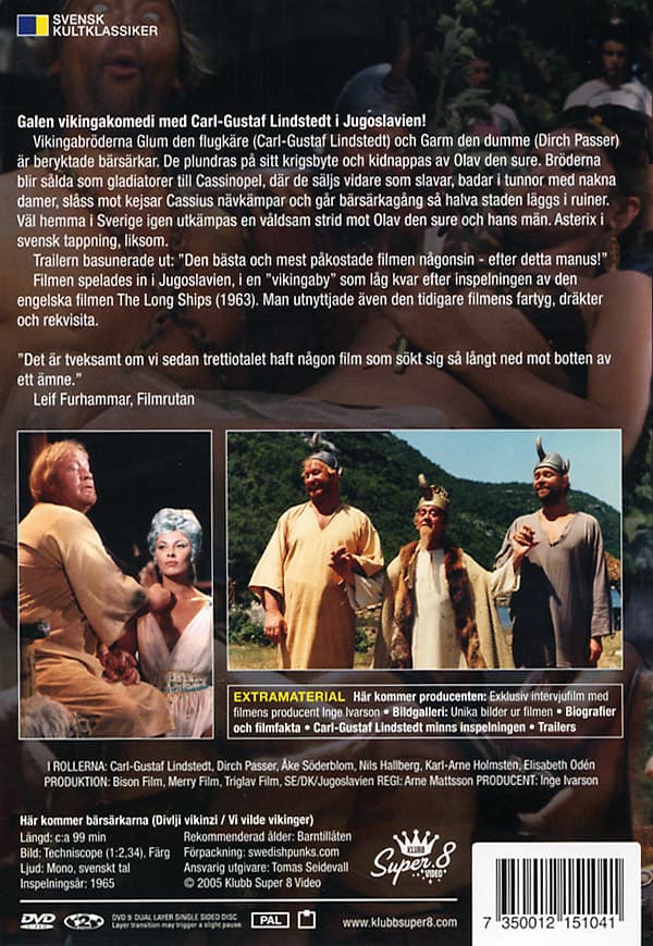 Her kommer bersærkerne (DVD)