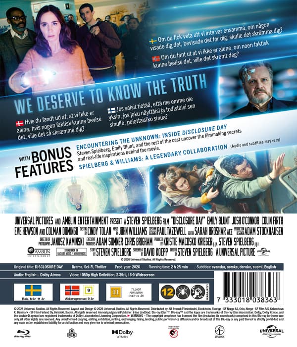 Disclosure Day (Blu-ray / Collector's Edition)