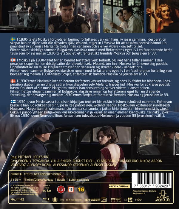 Mesteren og Margarita (Blu-ray)