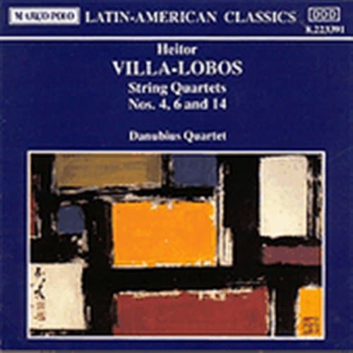 Villa-Lobos: Jousikvartetot nro 4/6/14 (CD)