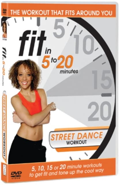 Fit på 5 til 20 minutter: Street Dance Workout (DVD)