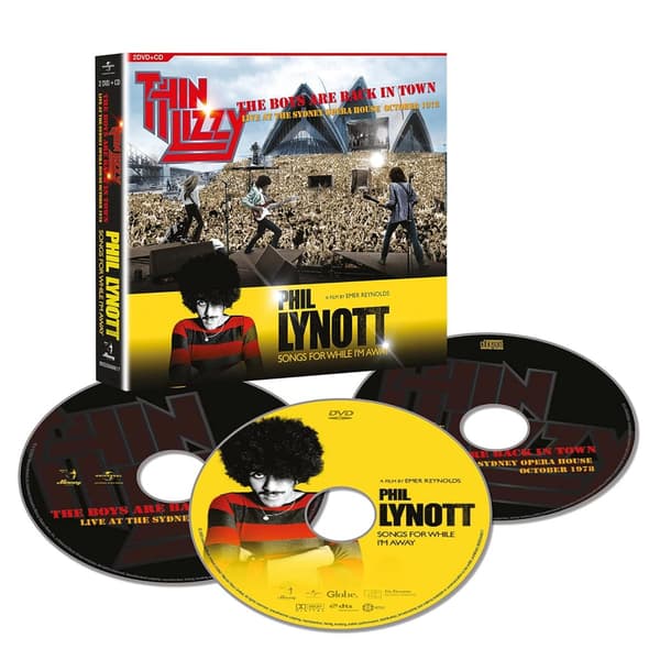 Thin Lizzy: The boys are back in town/Live (CD + 2 DVD)